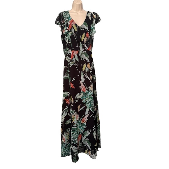 Jenn Maxi Floral Dress Size Large NWT - Picture 1 of 3